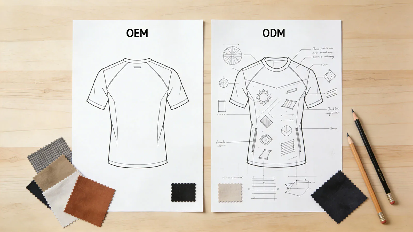 OEM vs ODM in Custom Sportswear Manufacturing.webp